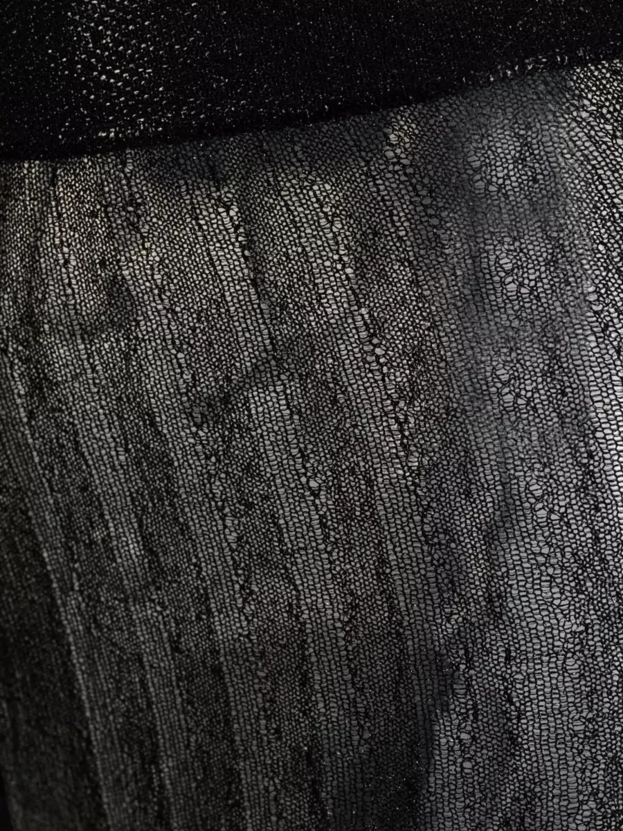 Prada Metallic Fiber Leggings