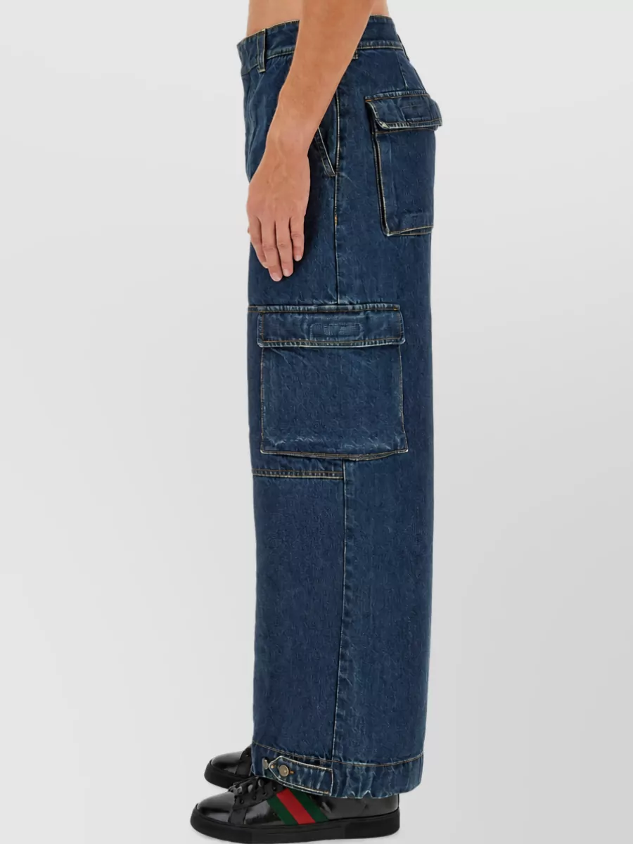 Gucci Denim Straight-Leg Jeans