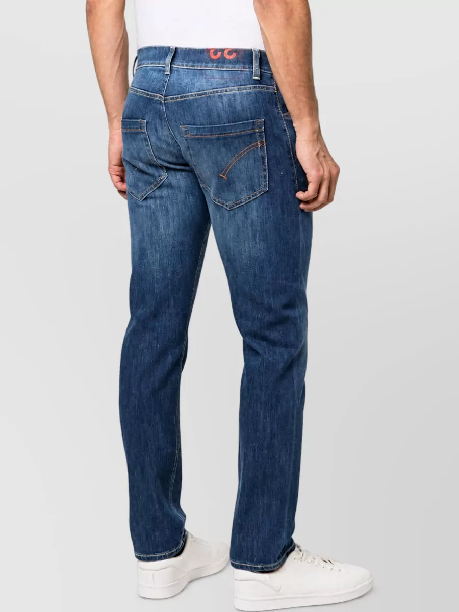 Dondup Denim Straight-Leg Trousers