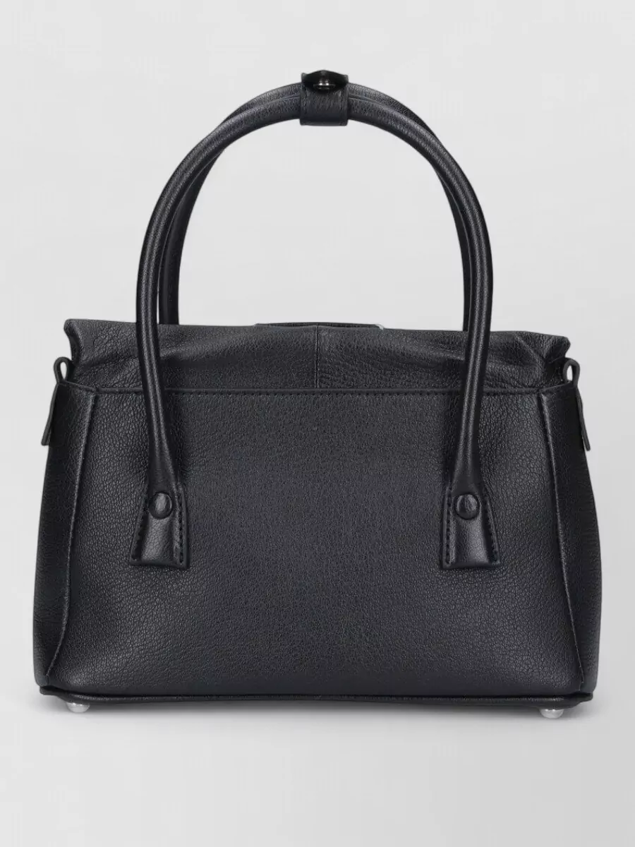 Maison Margiela Crossbody Bag Detachable Strap Metal Feet Handles