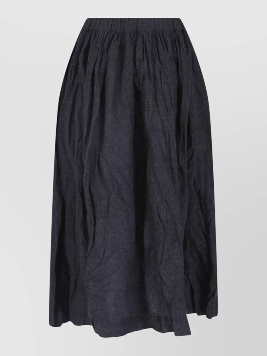 Daniela Gregis Wool Midi Skirt