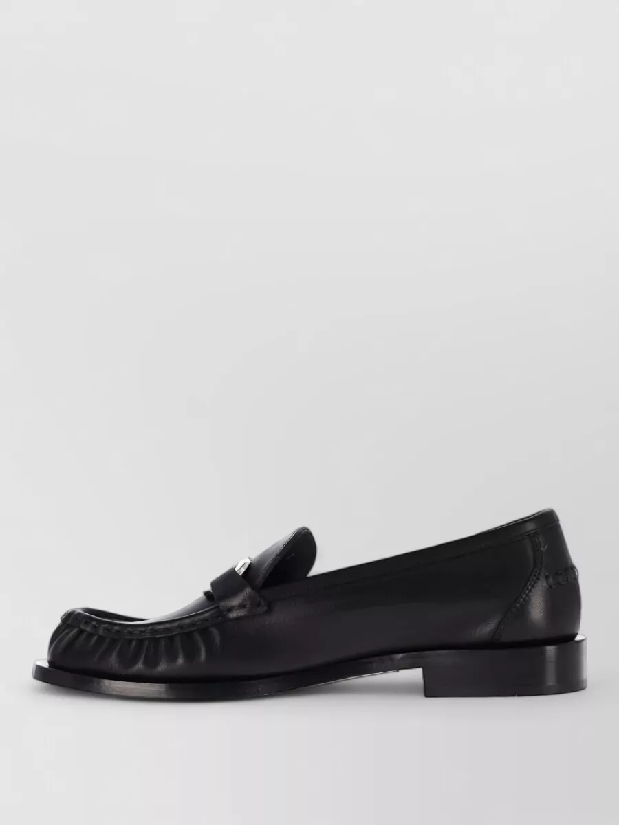 Ferragamo Leather Loafers