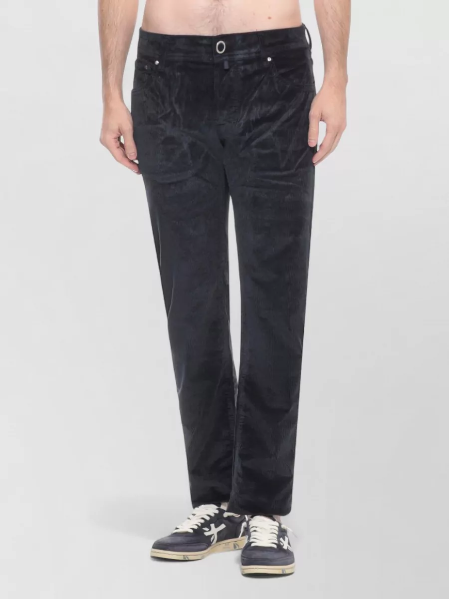 Jacob Cohen Mens Corduroy Trousers Five Pocket Design