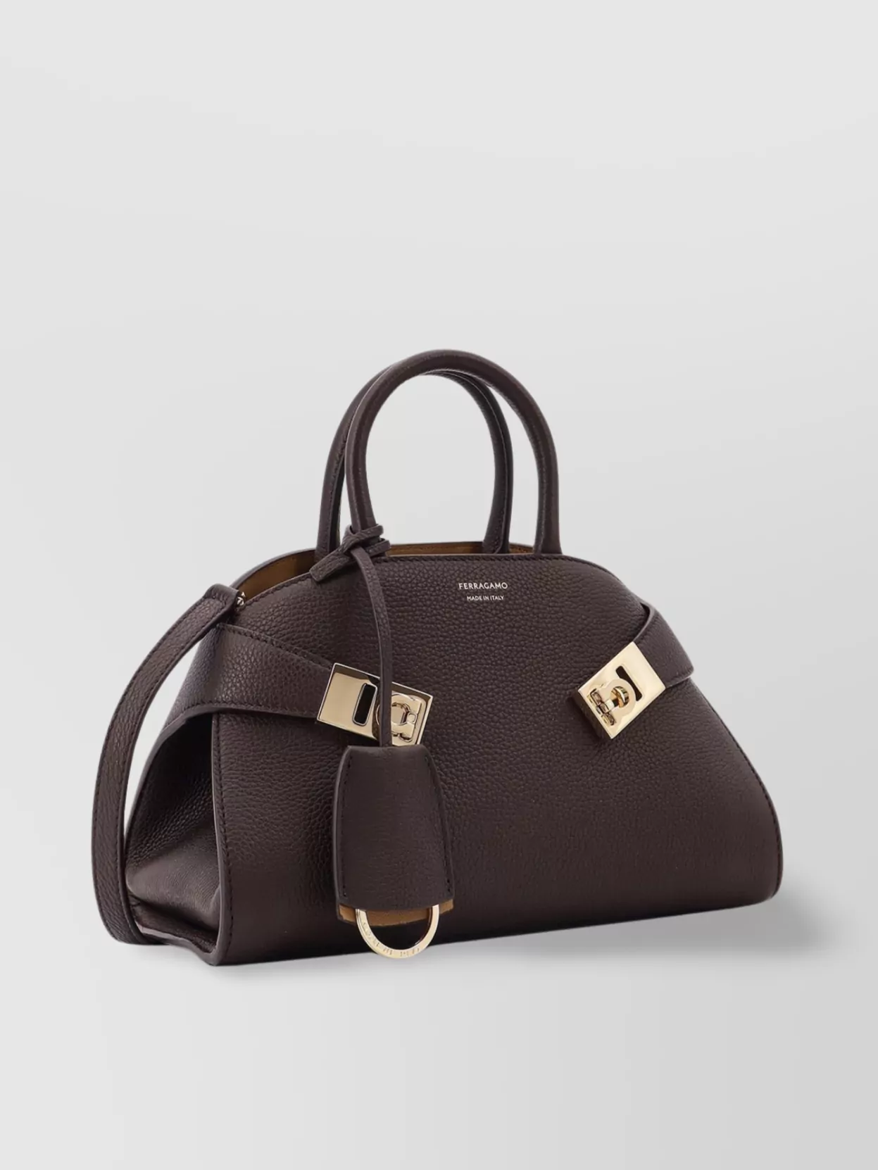 Ferragamo Embrace Mini Sac À Bandoulière En Cuir