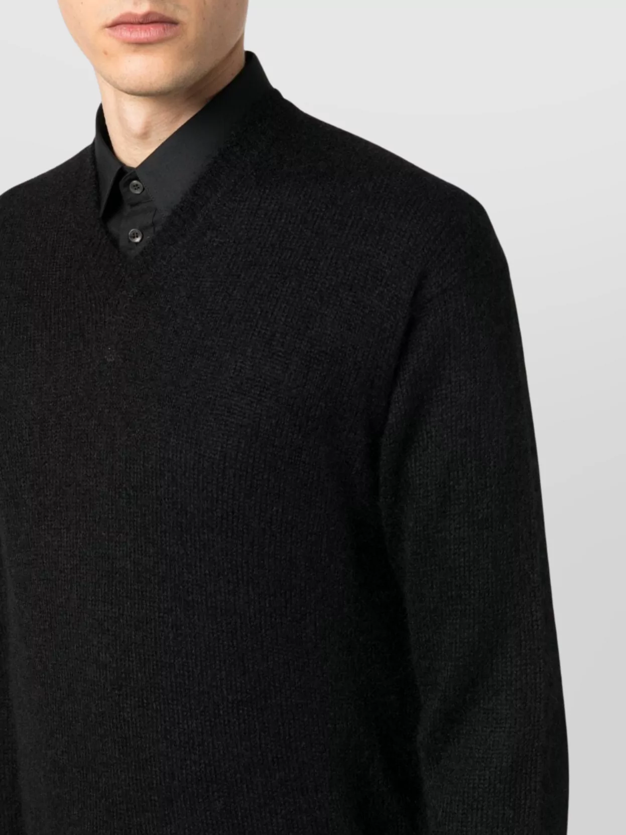 Tom Ford V Neck Mohair Blend