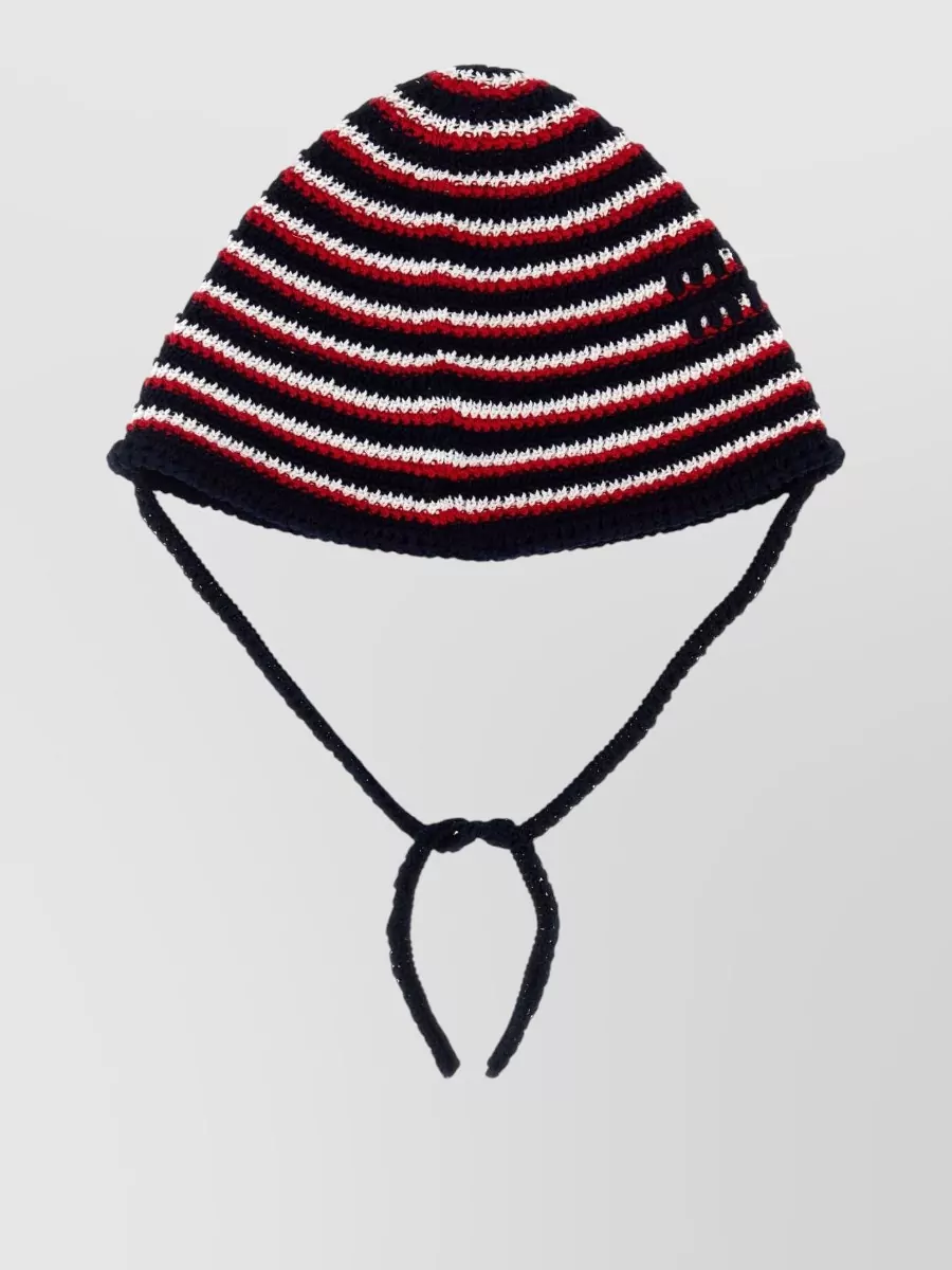 Miu Miu crochet bucket hat