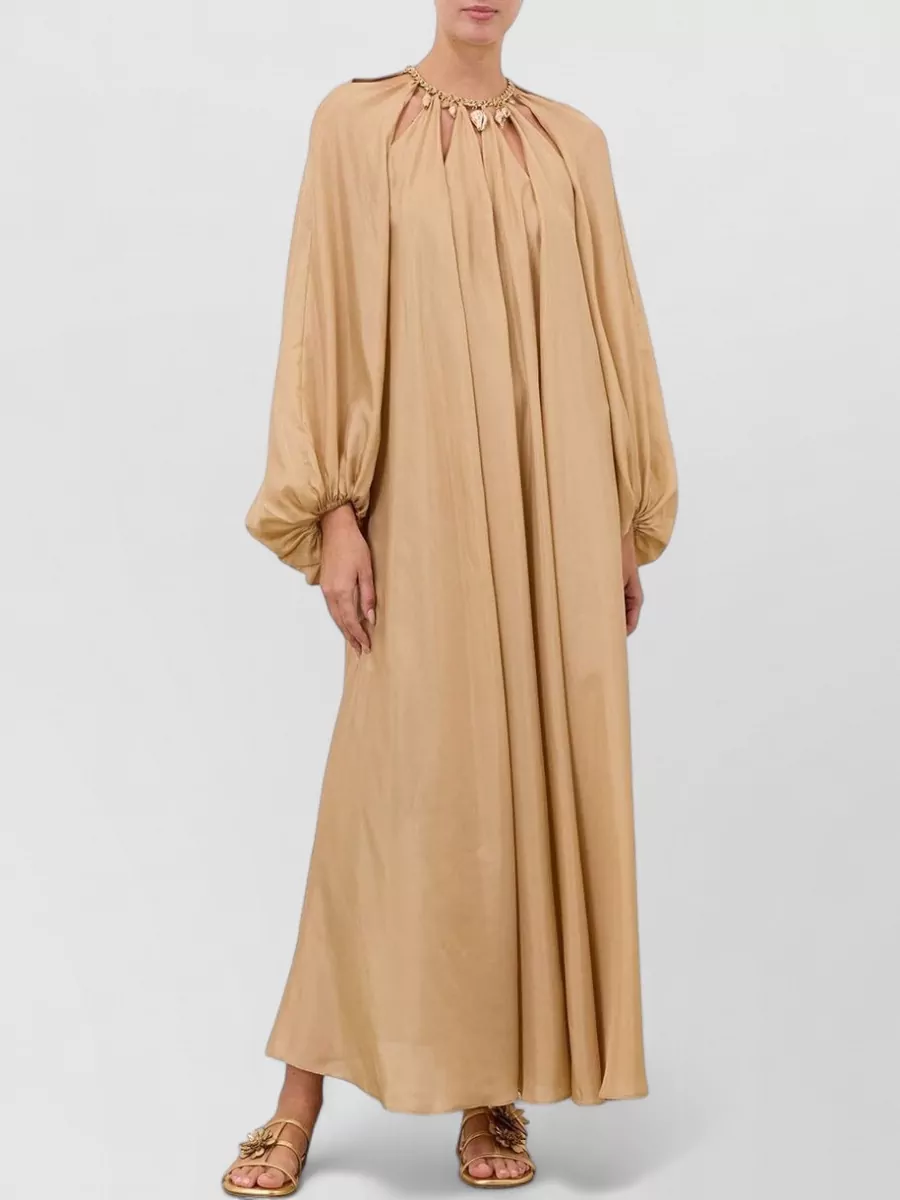 Zimmermann Silk Cutout Maxi Dress