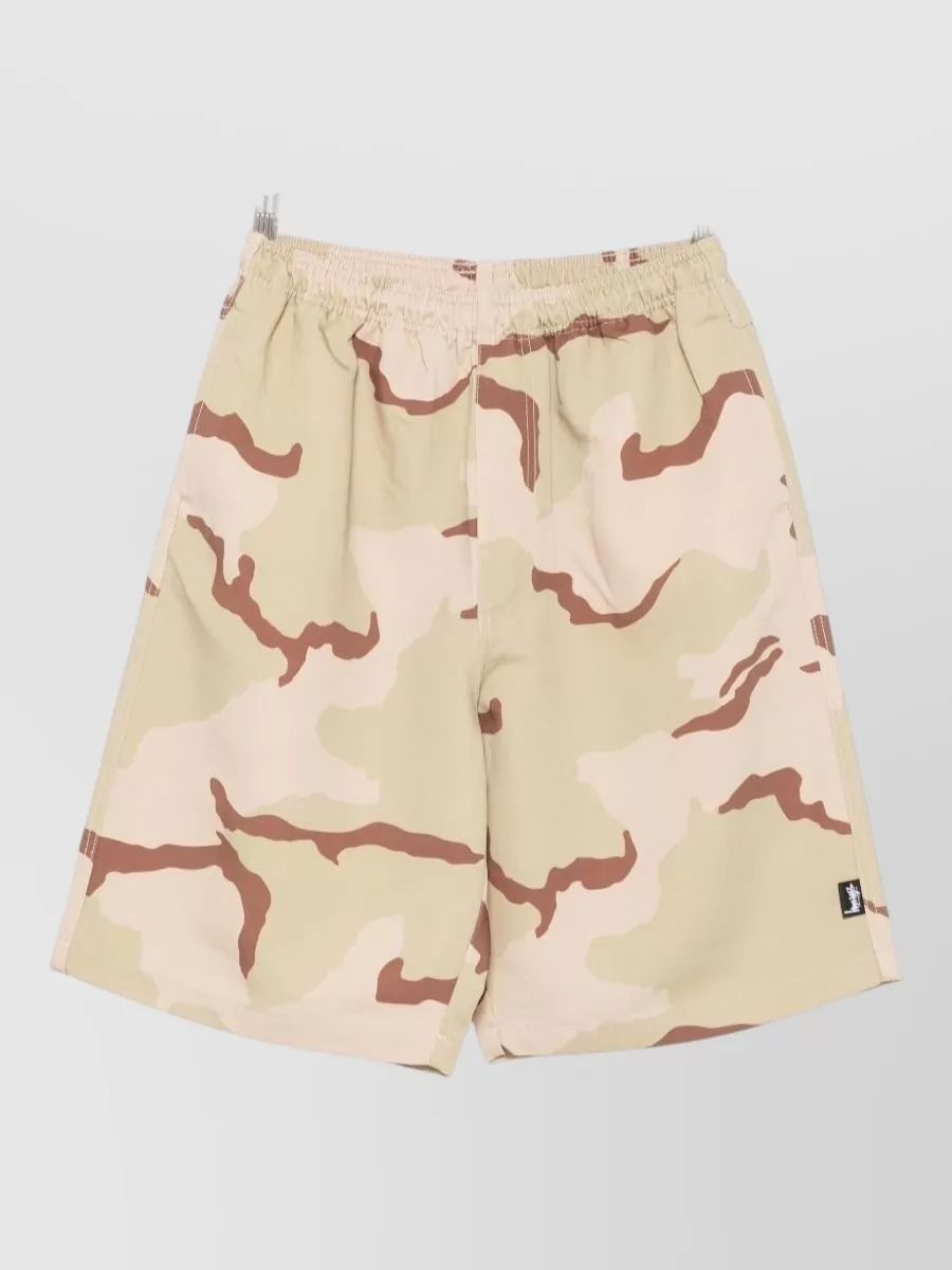 Stüssy Camouflage-Print Swim Shorts