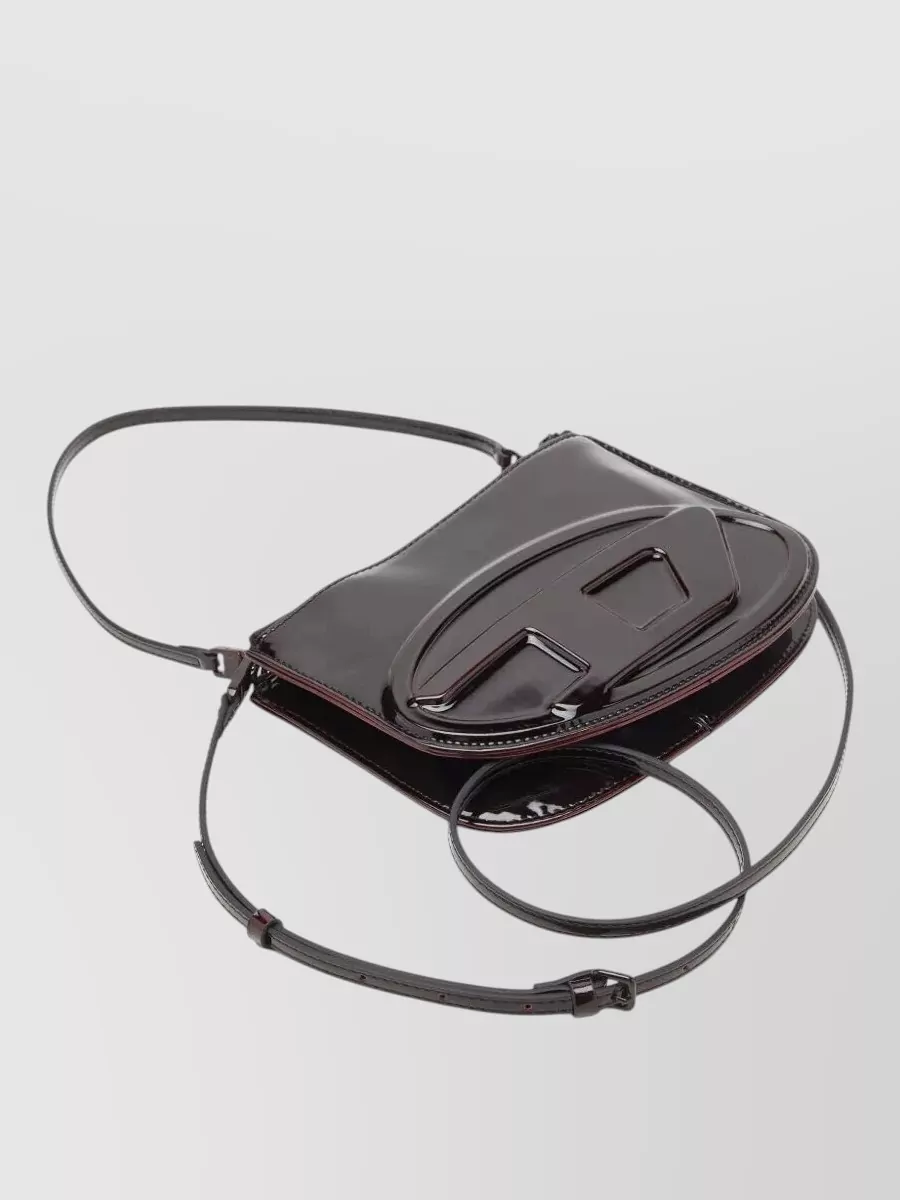 Diesel 1Dr Patent Cross-Body Bag