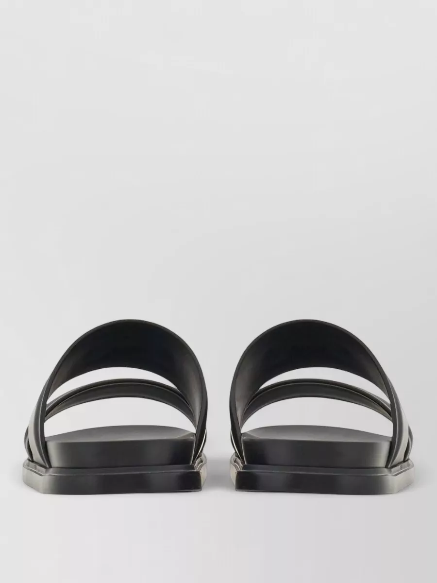 Ferragamo Rubber Slide Sandals