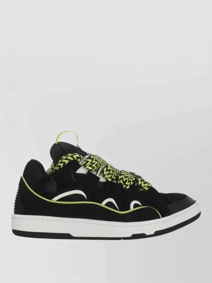 Lanvin Leather Low-Top Sneakers