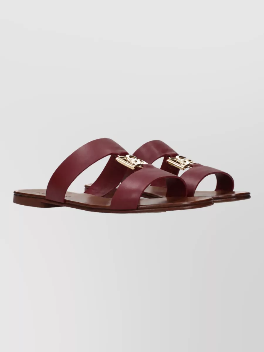 Dolce&Gabbana Leather Sandals