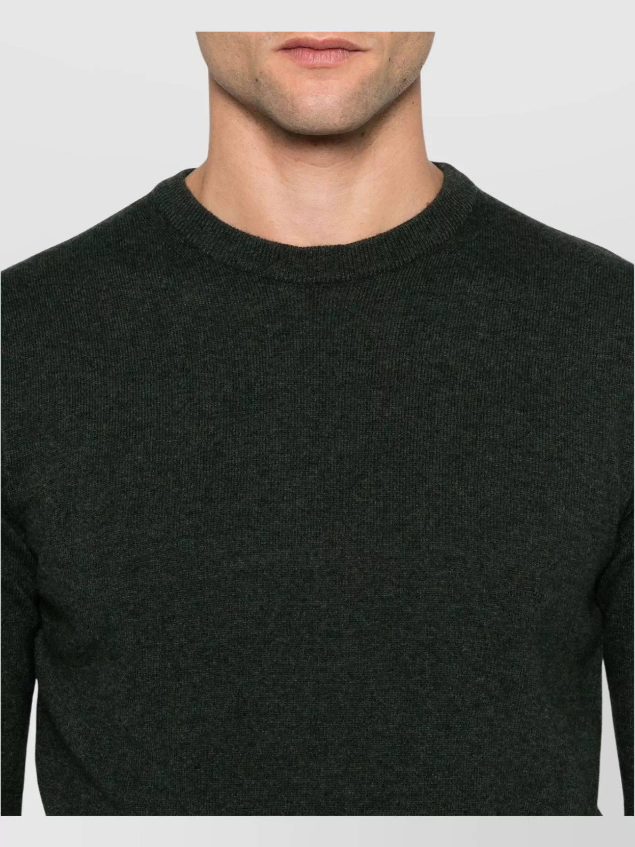 Woolrich Ribbed Crewneck Long Sleeve Sweater