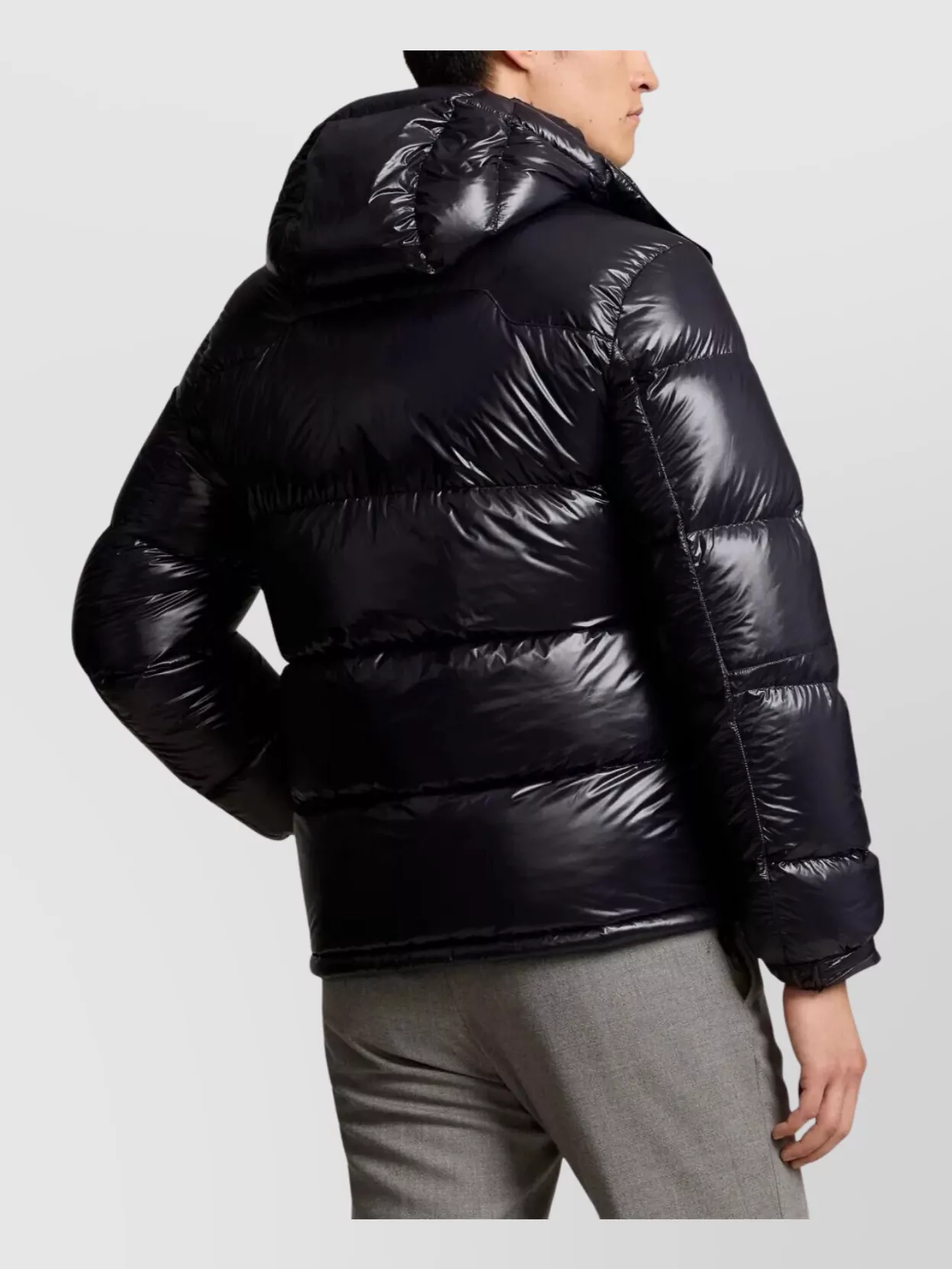 Polo Ralph Lauren Hooded Quilted Bomber Jacket And Pockets