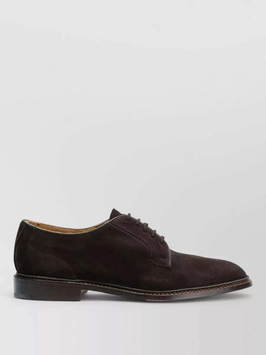 Tricker's Leather Lace-Up Shoes
