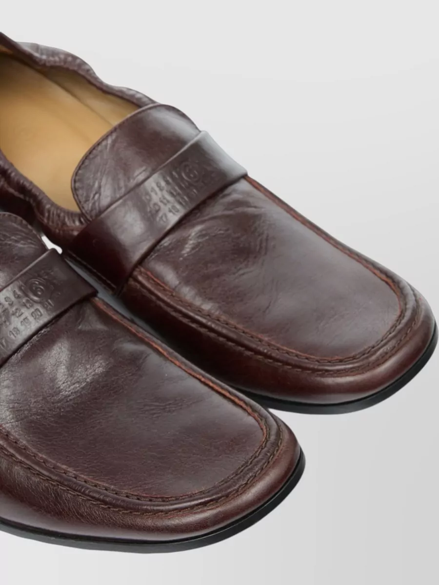 Mm6 Maison Margiela Leather Loafers