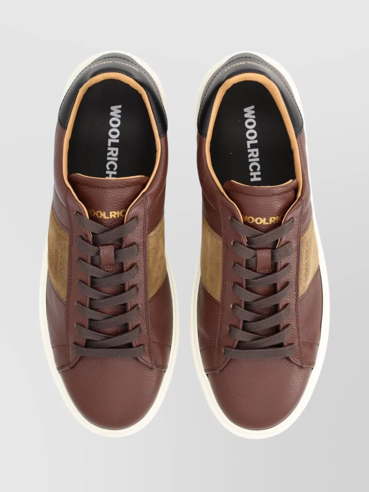 Woolrich Low-Top Sneakers Featuring Contrasting Sole
