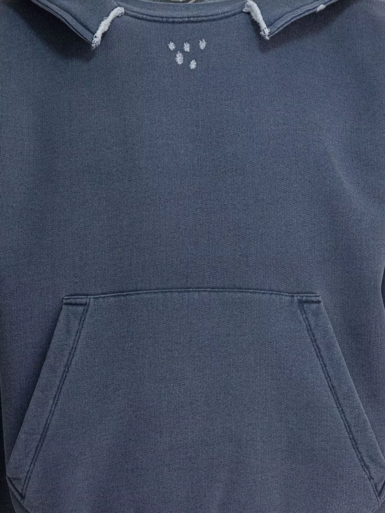 Our Legacy Hooded Sweatshirt With Kangaroo Pocket And Ribbed Cuffs