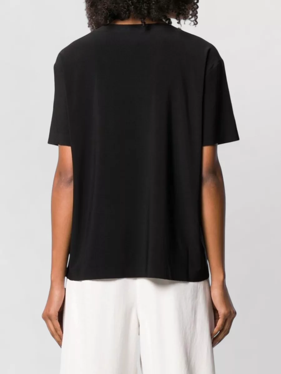 Norma Kamali Polyester Short-Sleeve Jersey T-Shirt
