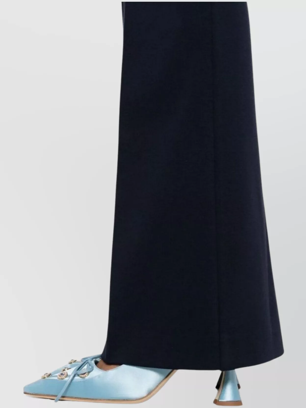 Pinko Flared Trousers With Pockets And Loops