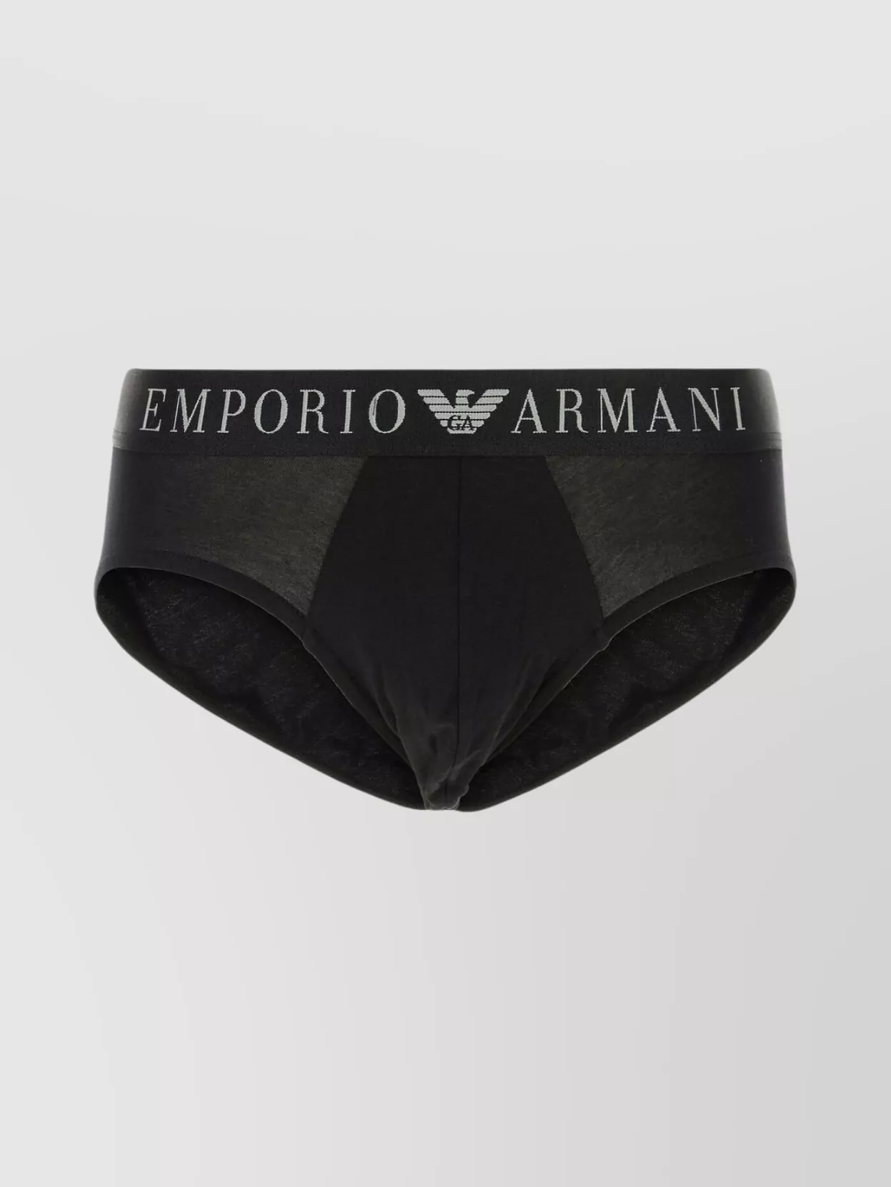 Shop Emporio Armani Contoured Pouch Stretch Cotton Brief