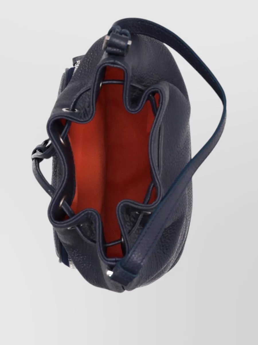 La Rose Rose Bucket Bag Large Textured Strap