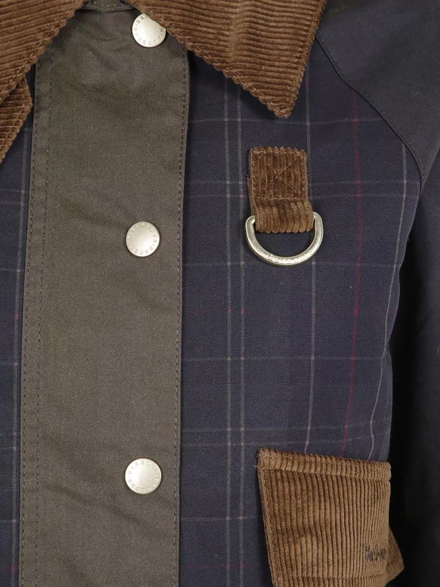 Barbour Waxed Cotton Single Breasted Jacket