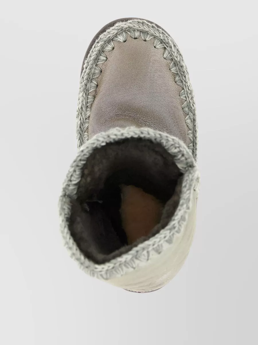 Mou Sheepskin Leather Eskimo 24 Ankle Boots