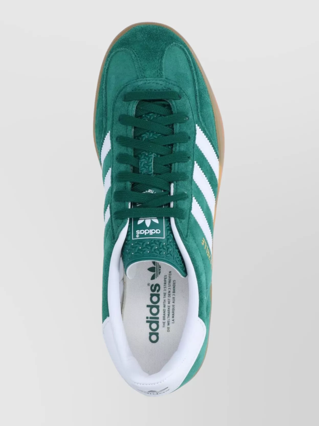 Adidas Originals Low Top Suede Sneakers With Rubber Sole