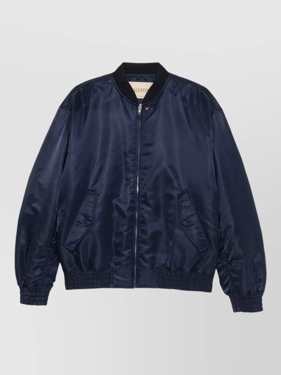 Valentino Garavani nylon regular-fit bomber jacket