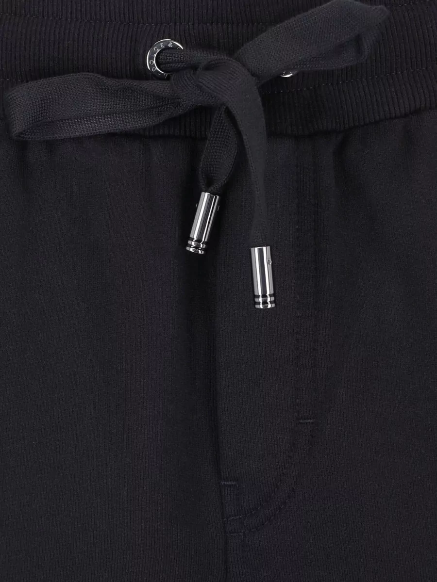 Dolce&Gabbana Cotton Straight Leg Track Pants