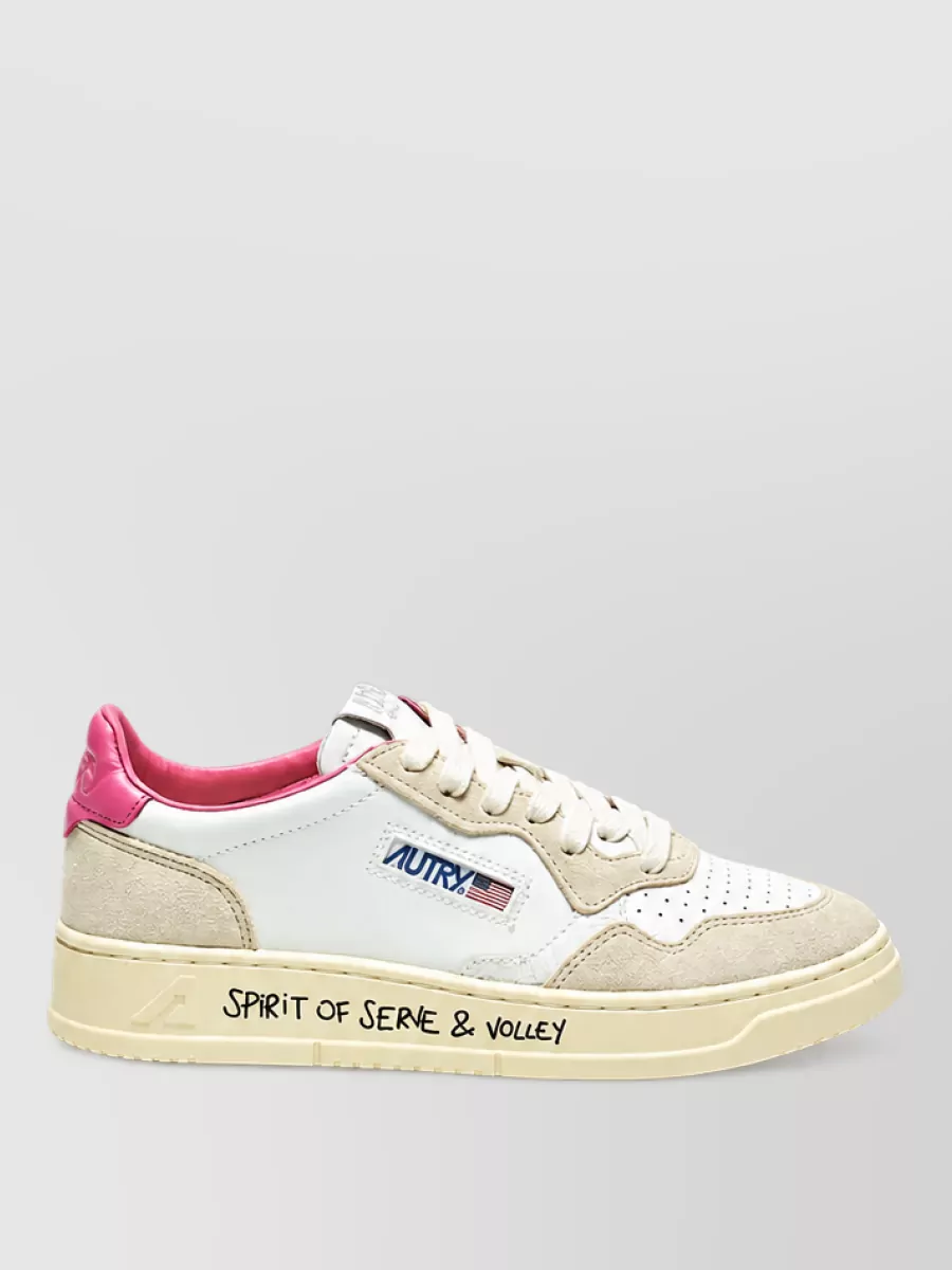 Autry leather low top sneakers