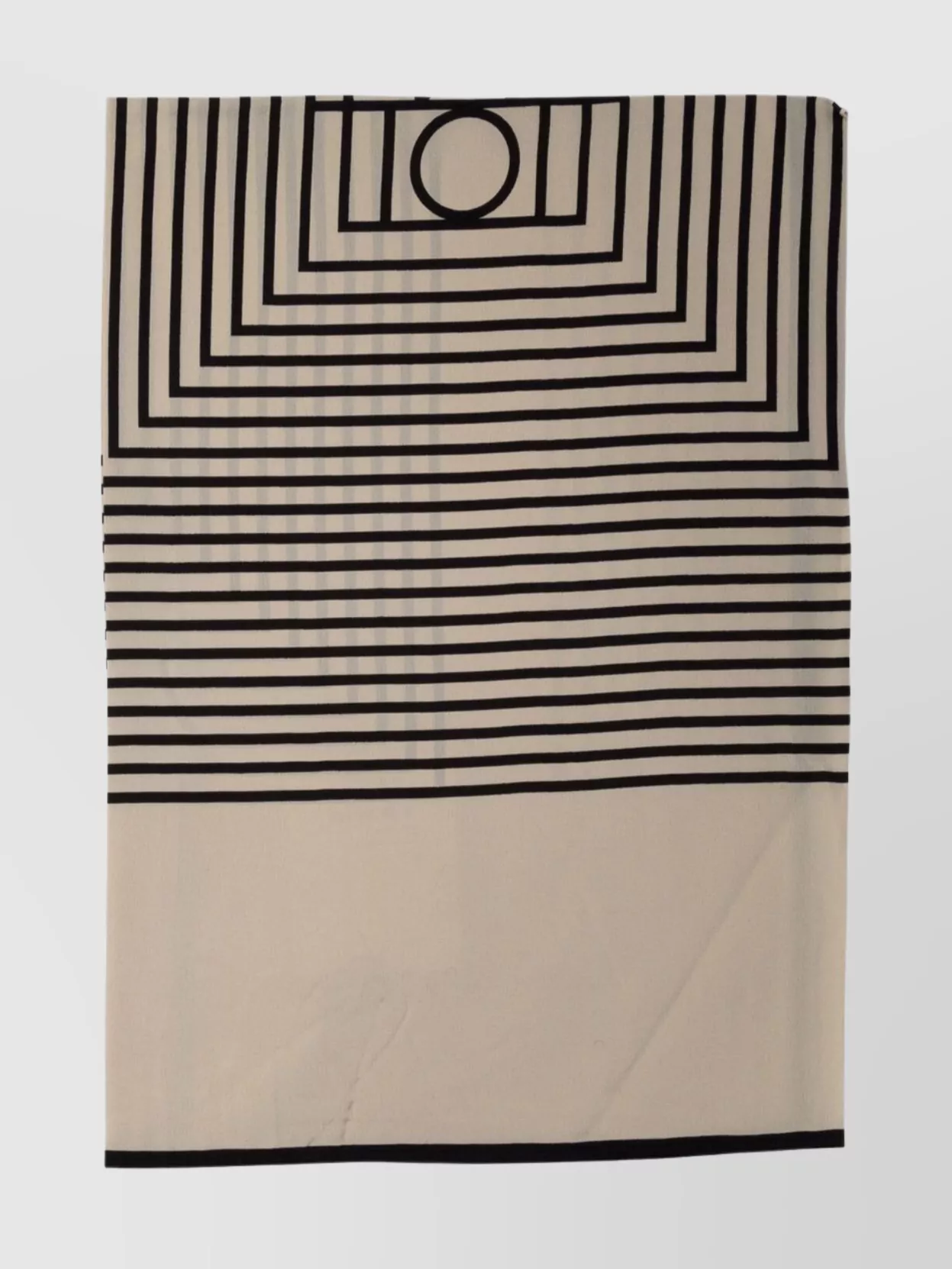 Totême Silk Logo-Print Scarf