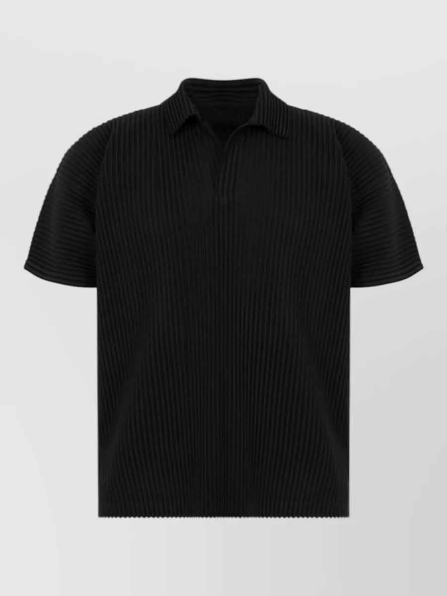 Homme Plisse Issey Miyake short-sleeve polo shirt