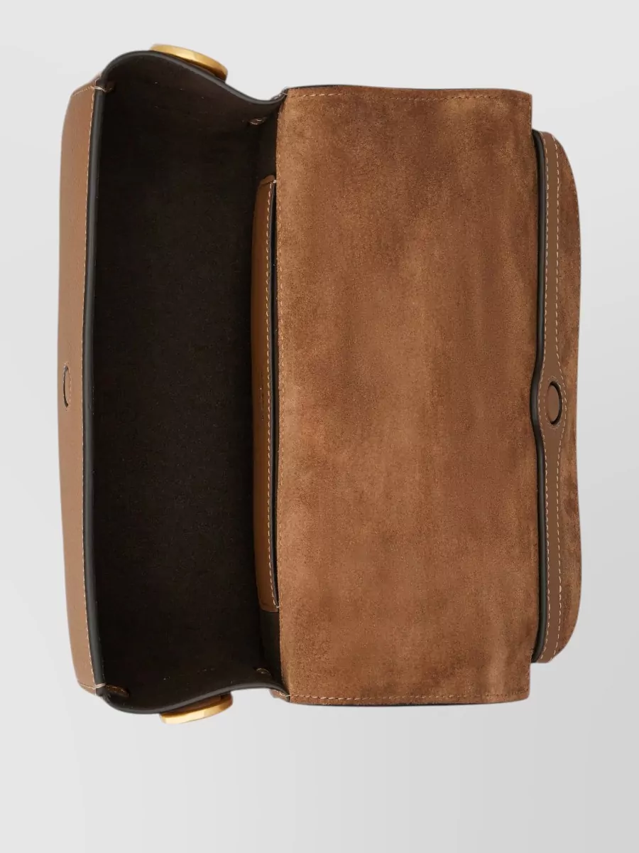 Tod's T Timeless Mini Leather Shoulder Bag