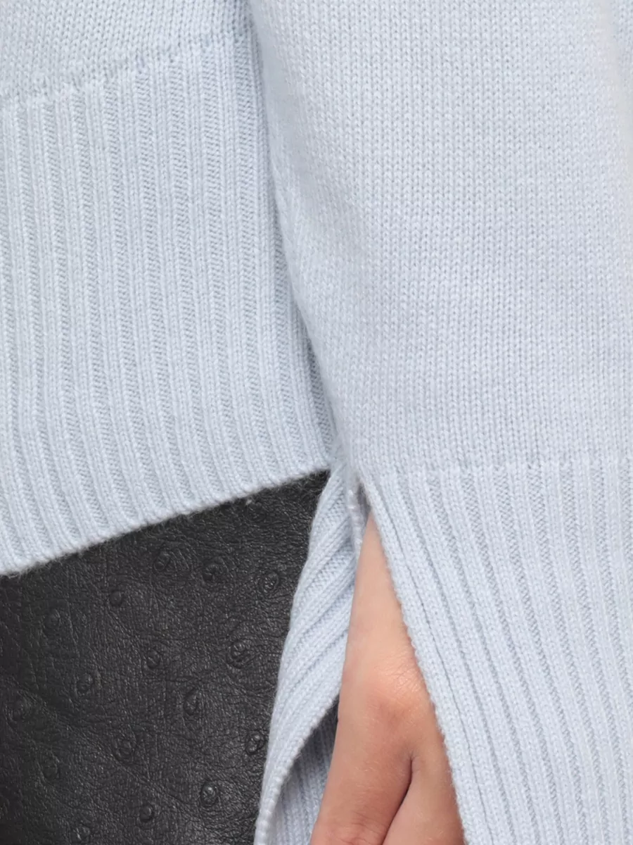 Loulou Studio Cashmere Ribbed Crewneck Sweater