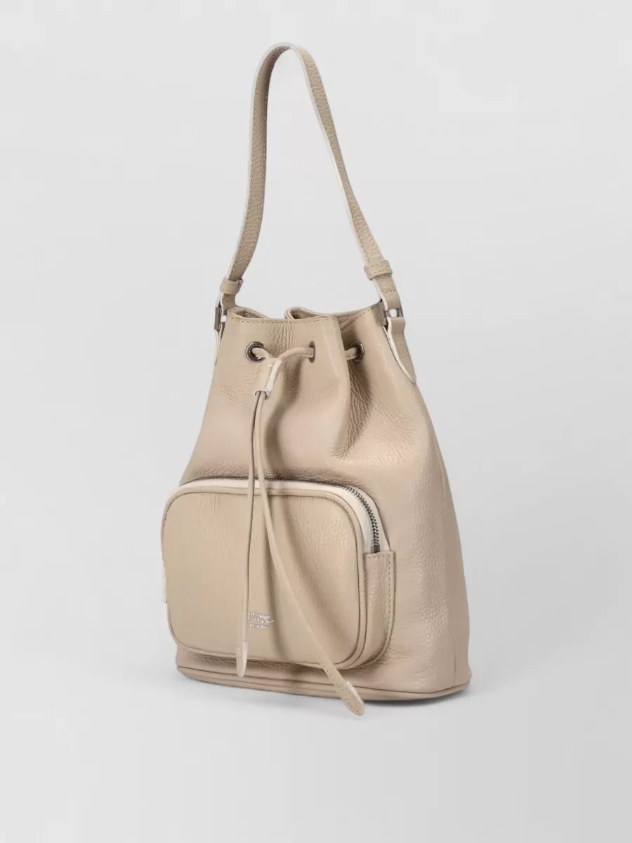 La Rose Large Textured Crossbody Bag Top Handle