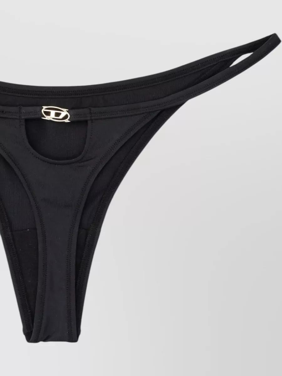 Diesel Cutout Low-Rise Bikini Briefs