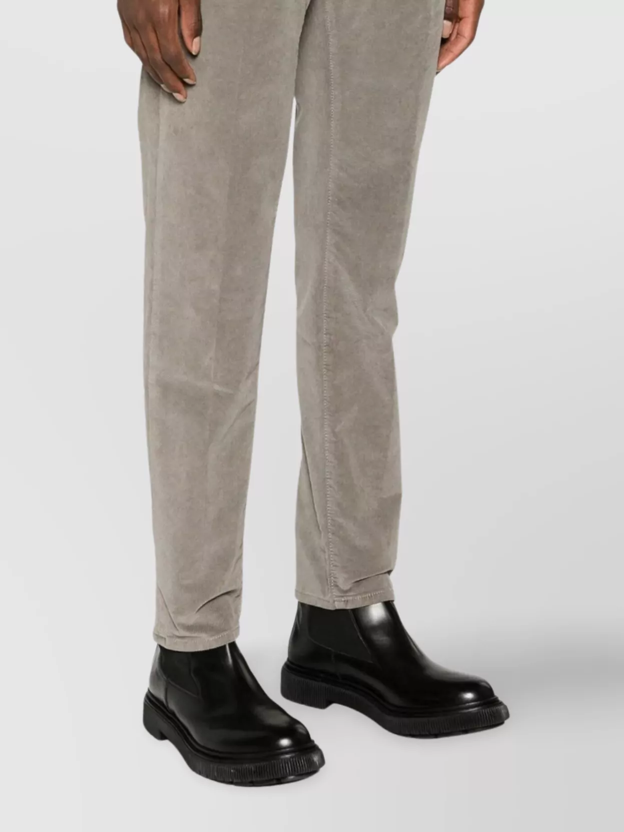 Incotex Vintage Str Special Ppt Trousers In Gray