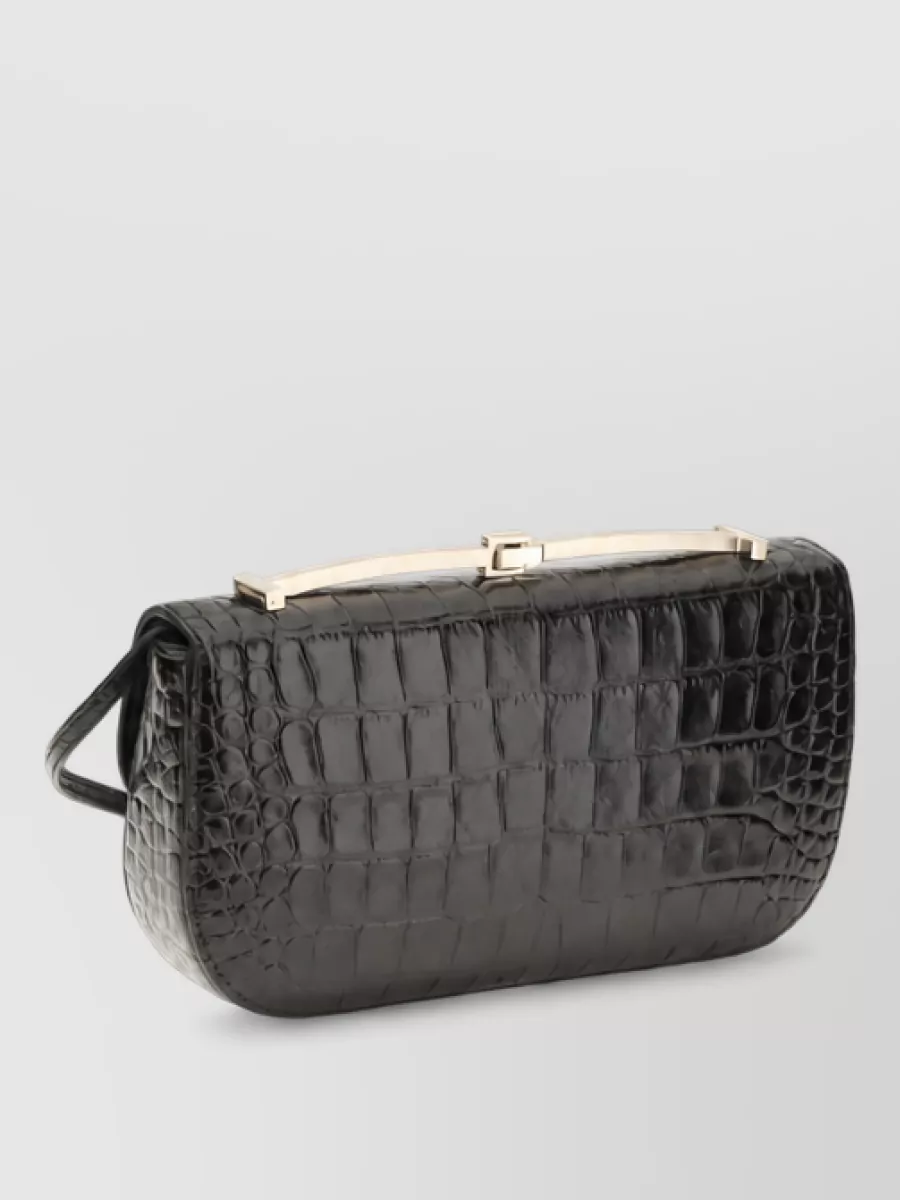 Tom Ford Padlock Leather Clutch Bag