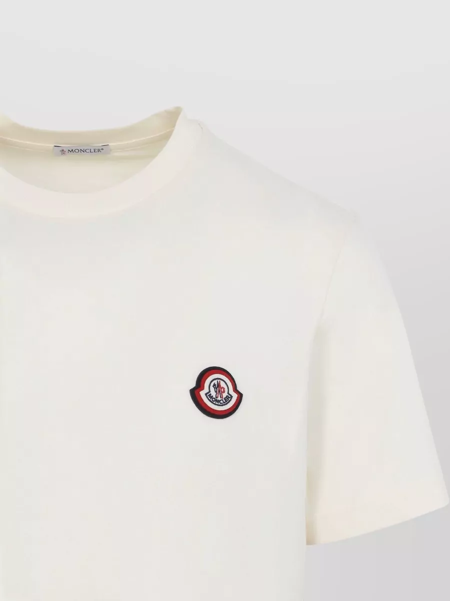Moncler Cotton Logo-Patch T-Shirt
