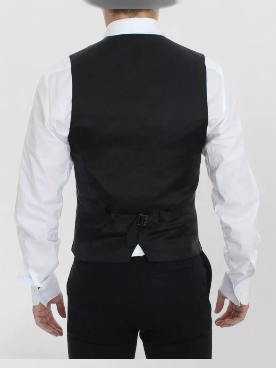 Dolce&Gabbana Striped Wool Waistcoat