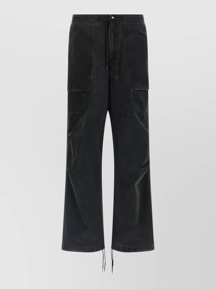 Entire Studios cotton wide-leg cargo trousers