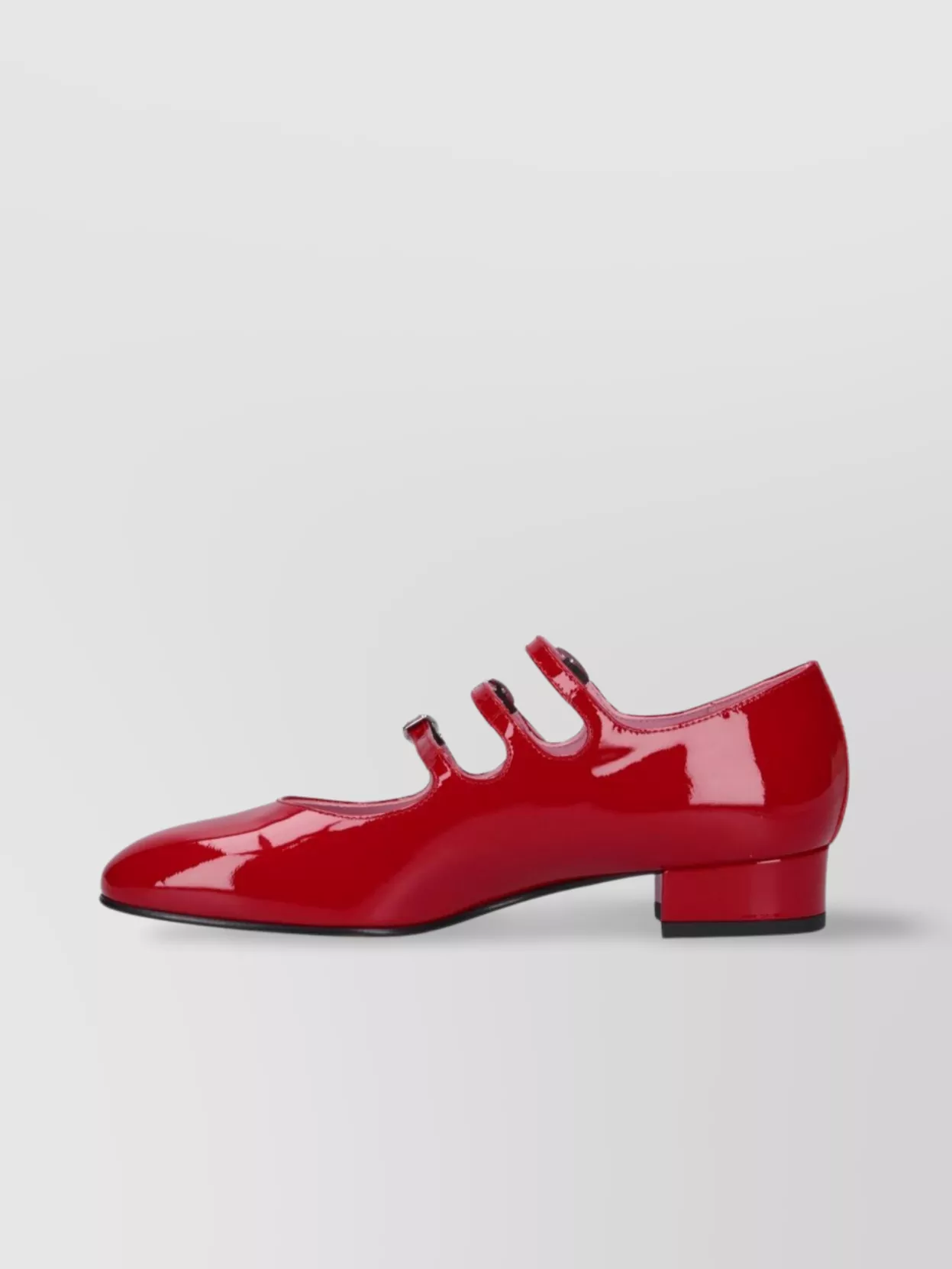 Carel Round Toe Block Heel Pump