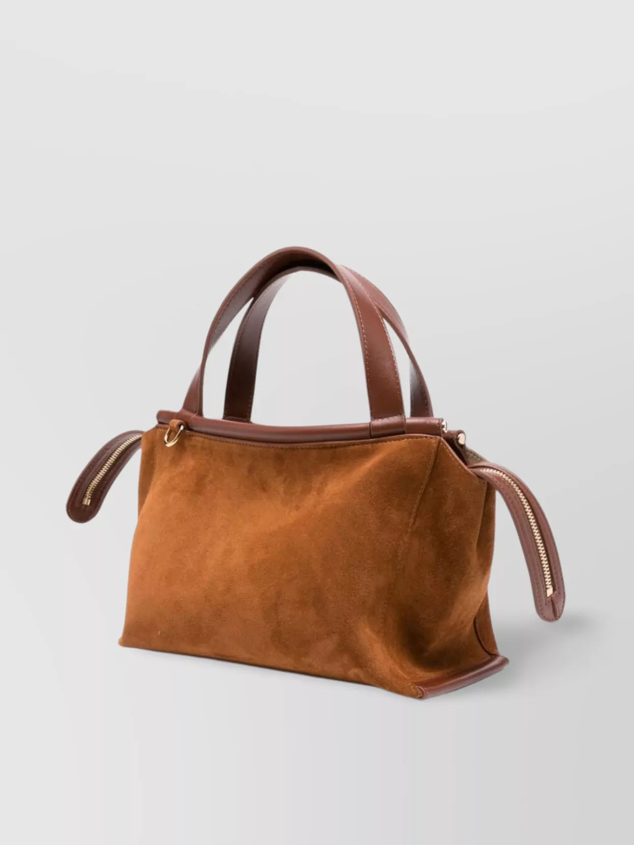 Wandler Ida Suede Shoulder Bag Top Handles