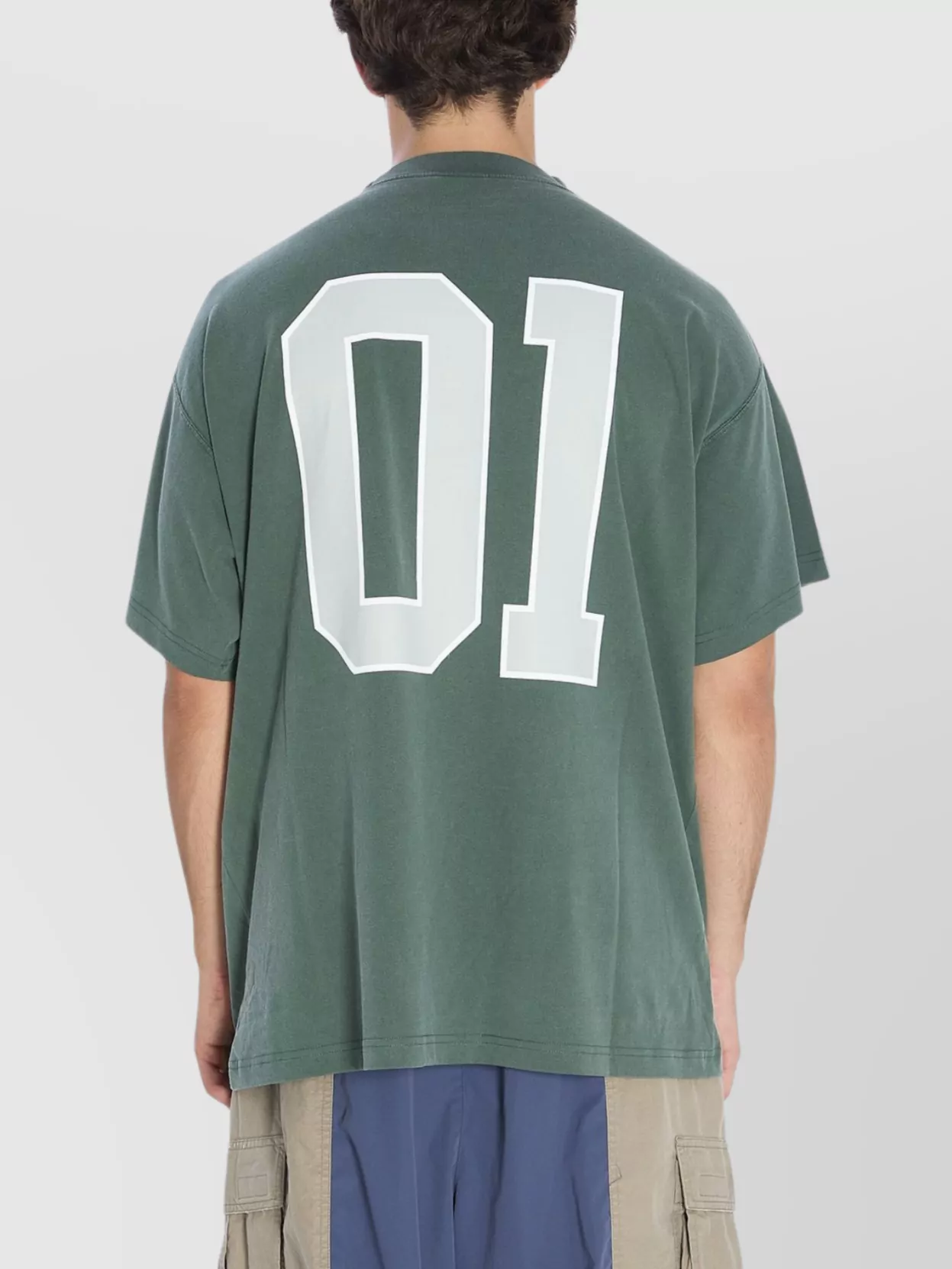 Balenciaga Basketball Graphic Oversized T-Shirt