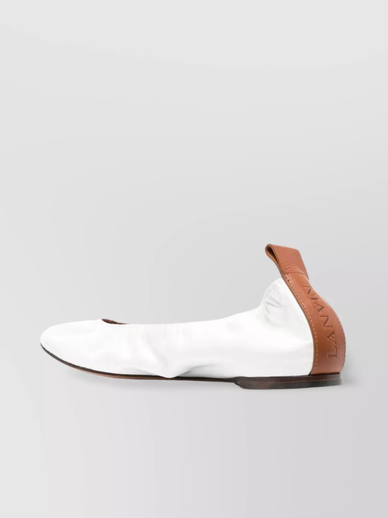 Shop Lanvin The Pointed Toe Ballerina Shoe