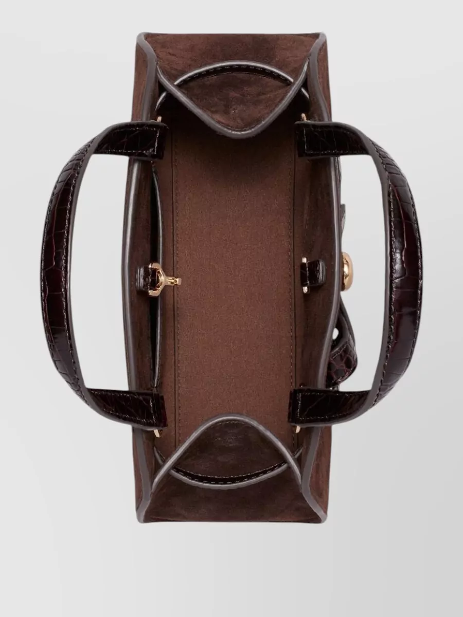 Tory Burch Romy Small Suede Shoulder Bag