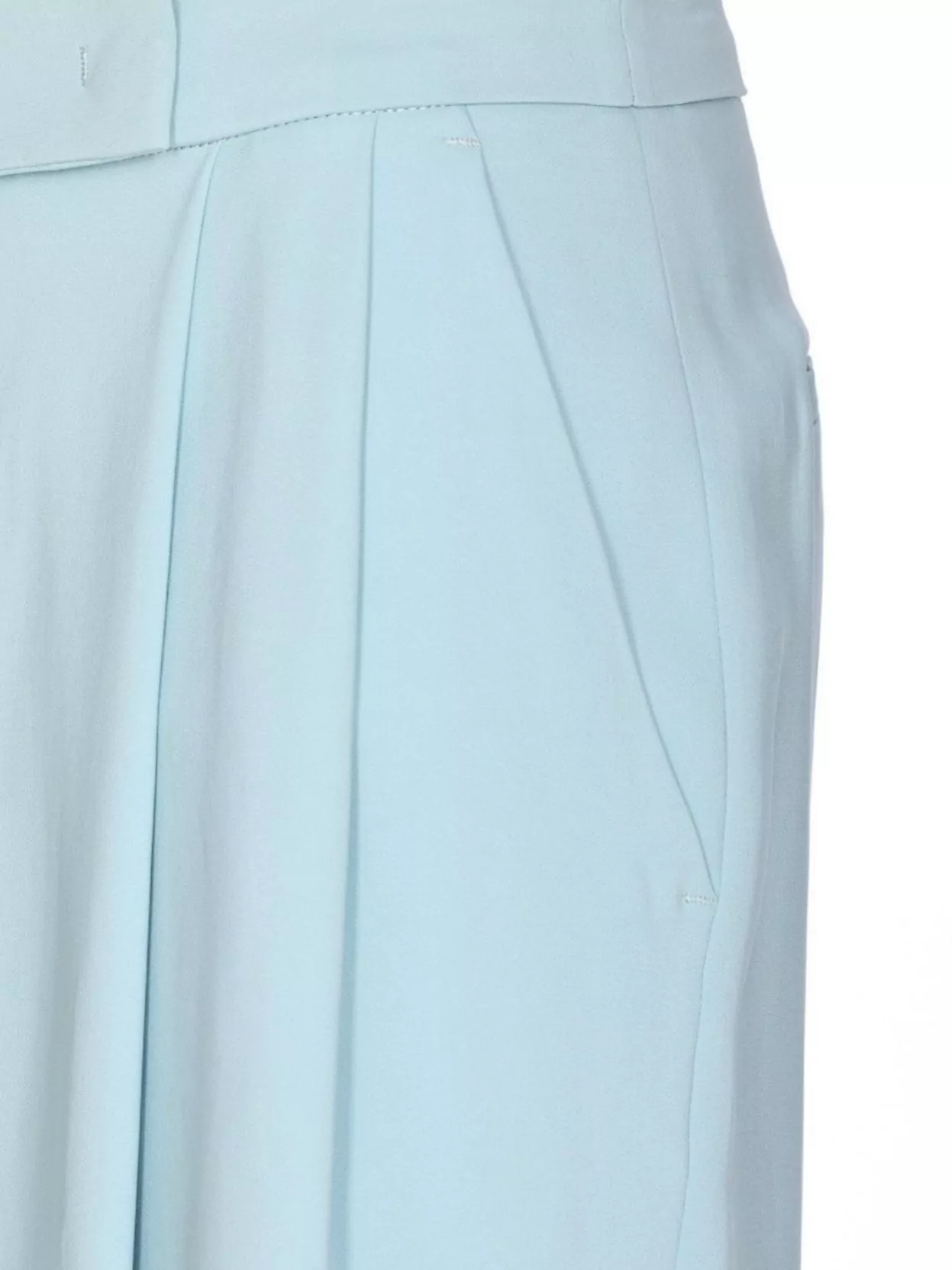 PINKO FLARED FIT TROUSERS WITH POCKETS AND PLEATS