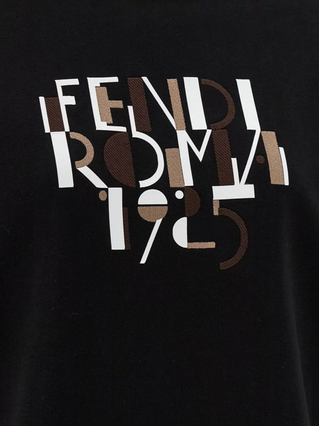 Fendi Roma Logo Hooded Sweatshirt